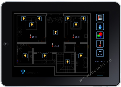 iPAD control for HOME BMS